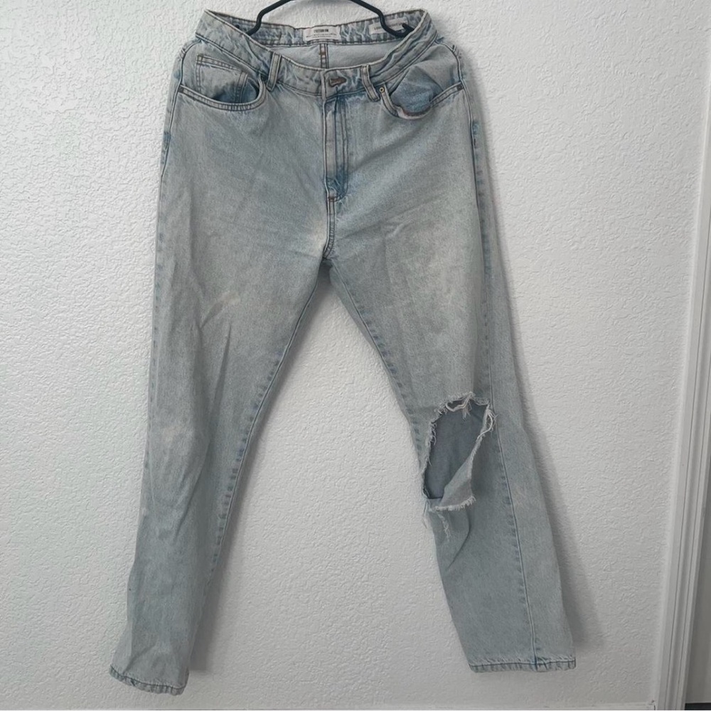 Light Blue Distressed Women's Jeans Cotton On
